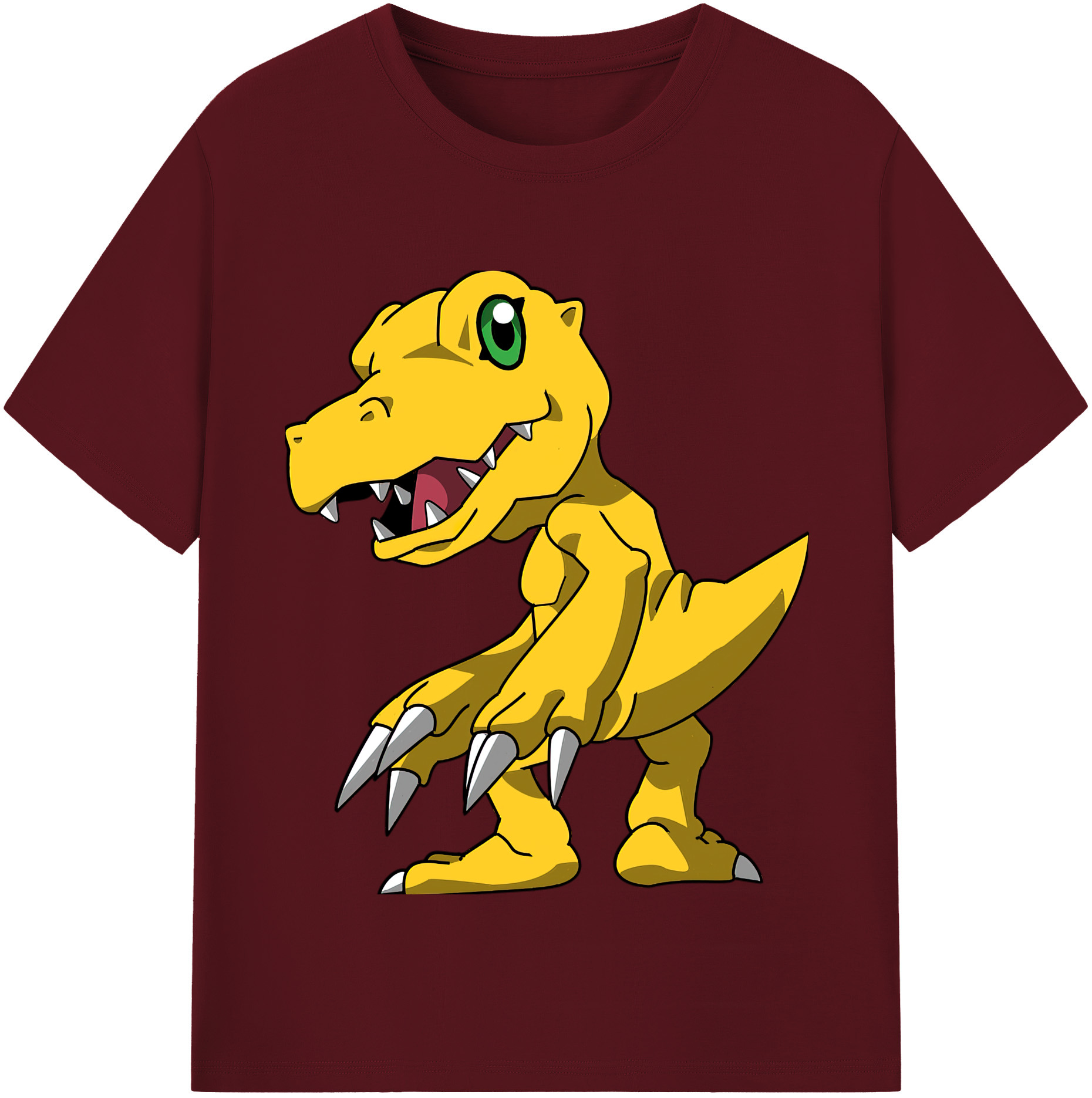（画像用） Digimon デジタルモンスター/デジモン 綿100％半袖Tシャツ（フロントプリント）